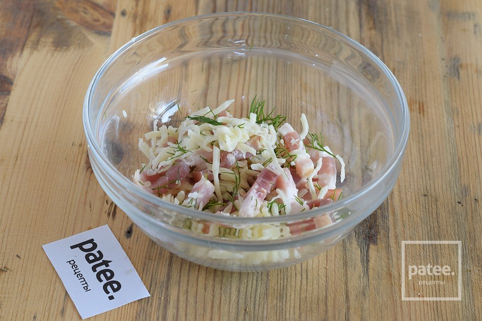 Закусочные корзинки из тостового хлеба - Шаг 9