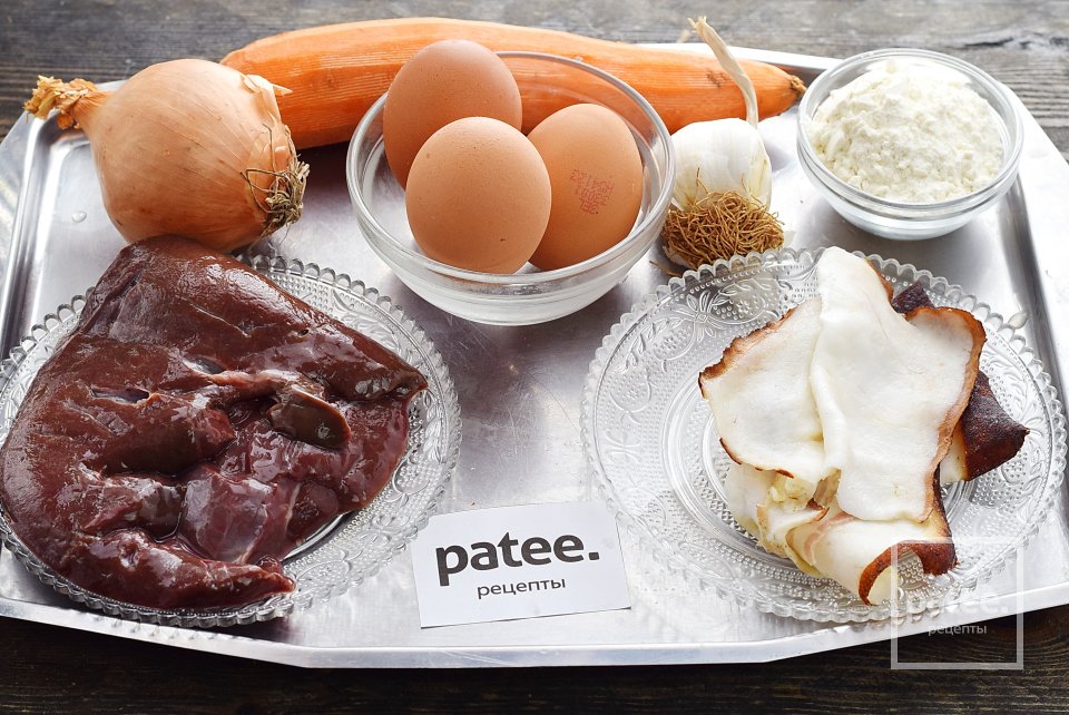  Печеночная колбаса с салом - Шаг 1