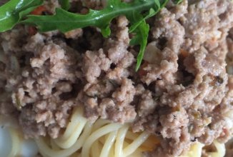 Паста Болоньезе 1