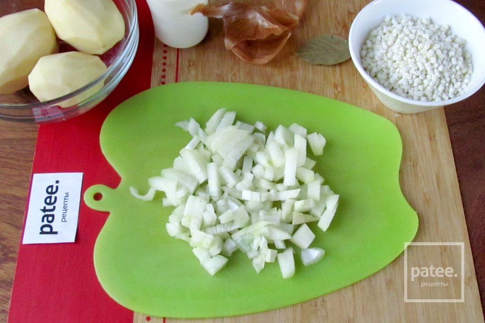 Суп из кролика с саго в мультиварке - Шаг 4