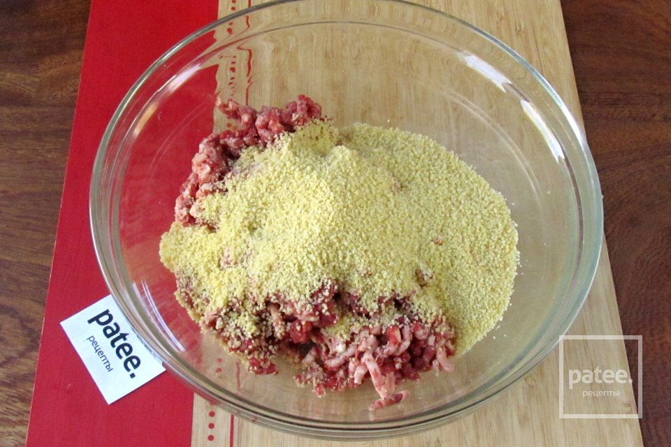 Фрикадельки из говядины с кускусом - Шаг 3