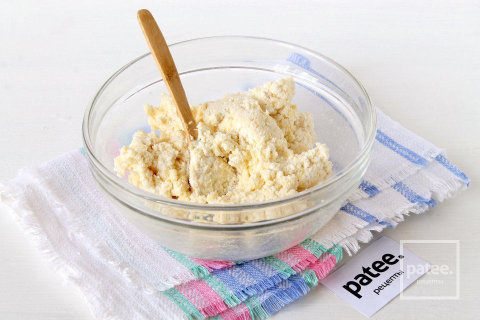 Ленивые вареники в сладкой крошке - Шаг 6