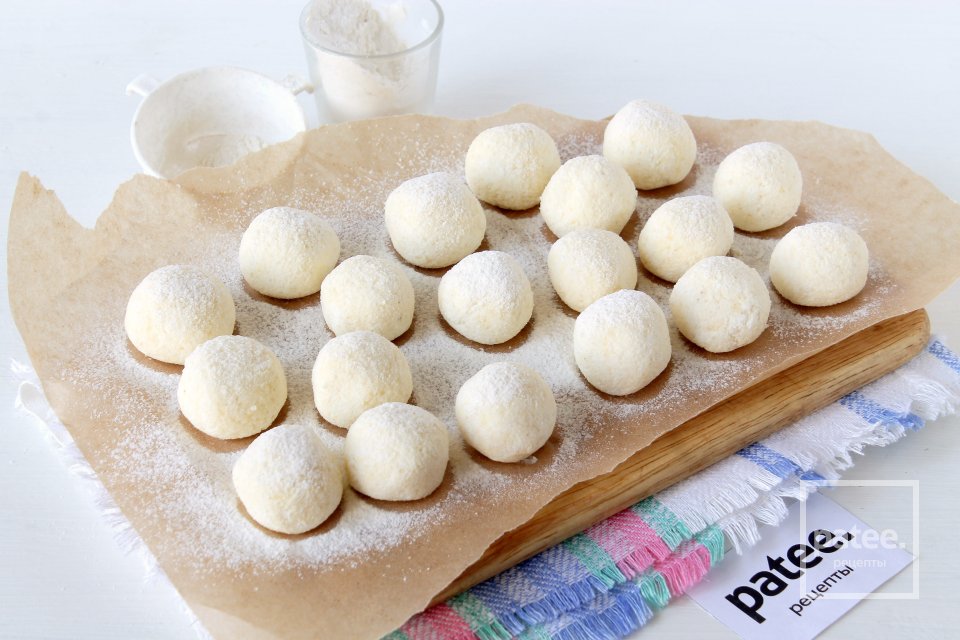 Ленивые вареники в сладкой крошке - Шаг 8