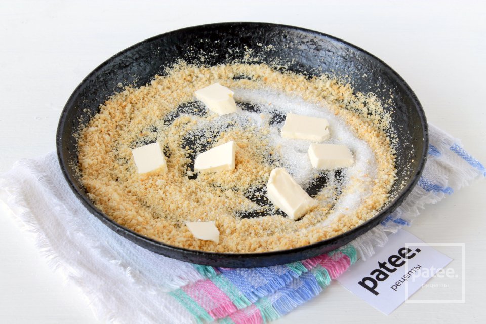 Ленивые вареники в сладкой крошке - Шаг 10