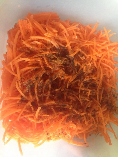 Кальмар по-корейски - Шаг 1