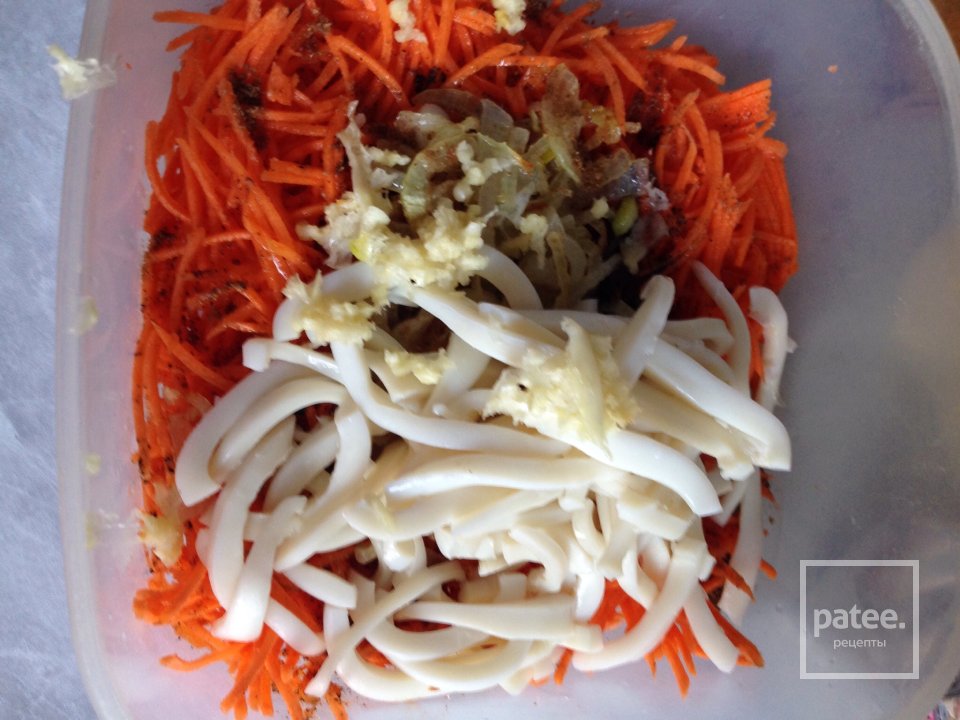 Кальмар по-корейски - Шаг 4