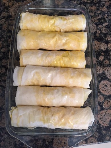 Бёрек с грибами и сыром - Шаг 3