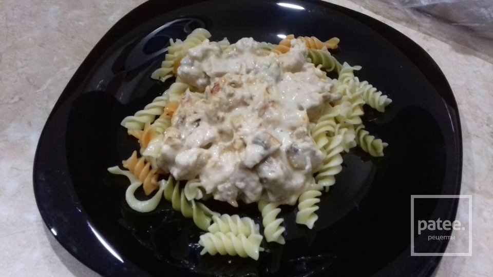 Курица с грибами на "Подушке" - Шаг 7