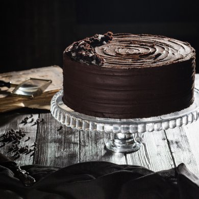 экстра шоколадный торт на темном пиве и эспрессо