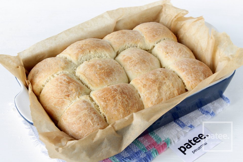 Пампушки с чесноком и зеленью - Шаг 14