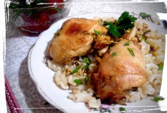 Курица карри запеченная в кефире