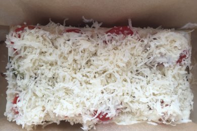 Вегетарианская лазанья - приготовление