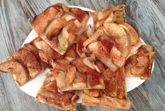 Лёгкий яблочный десерт