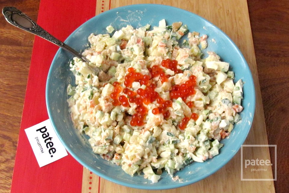 8 марта салат с икрой