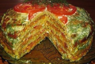Вкуснейший тортик из кабачков
