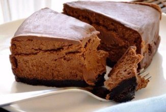 Шоколадный чизкейк для тех, кто следит за фигурой