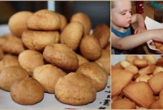Бисквитное печенье для малышей