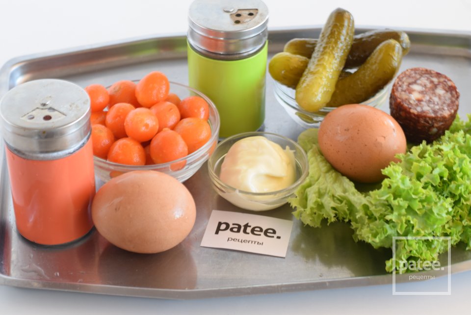 Яичный салат - Шаг 1