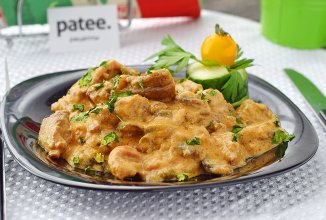 Бефстроганов из свинины