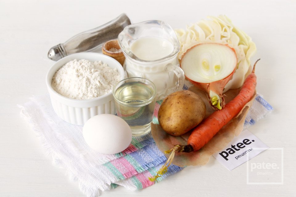 Овощные вафли на кефире - Шаг 1