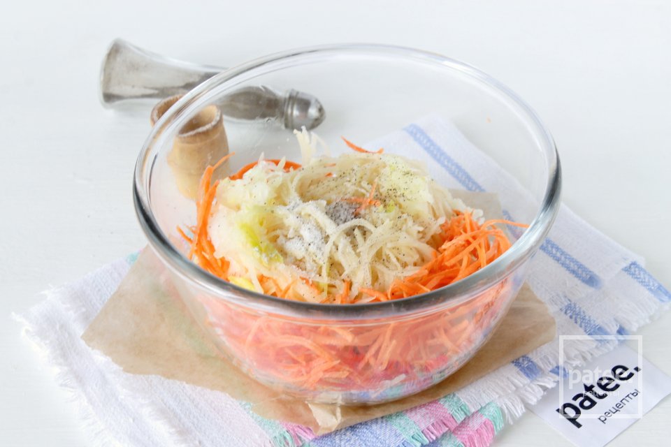 Овощные вафли на кефире - Шаг 5