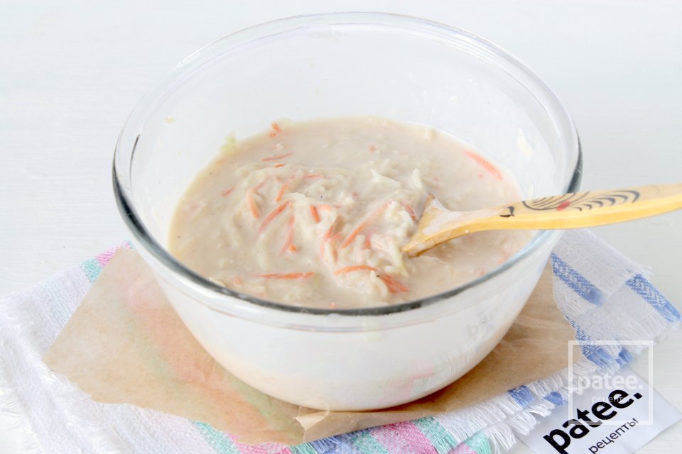 Овощные вафли на кефире - Шаг 12