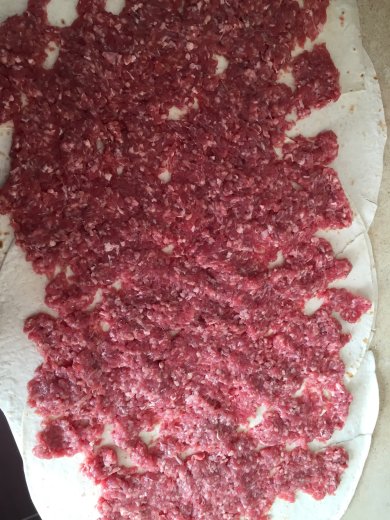 Лаваш в заливке - Шаг 2