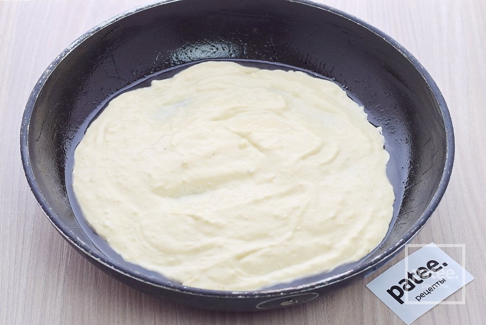 Капустный заливной пирог на майонезе - Шаг 13