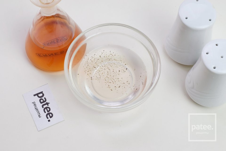 Куриный салат с болгарским перцем и яблоком - Шаг 3