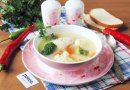 Куриный суп с цветной капустой и брокколи