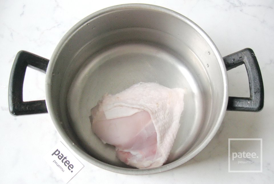 Куриный суп с цветной капустой и брокколи - Шаг 2