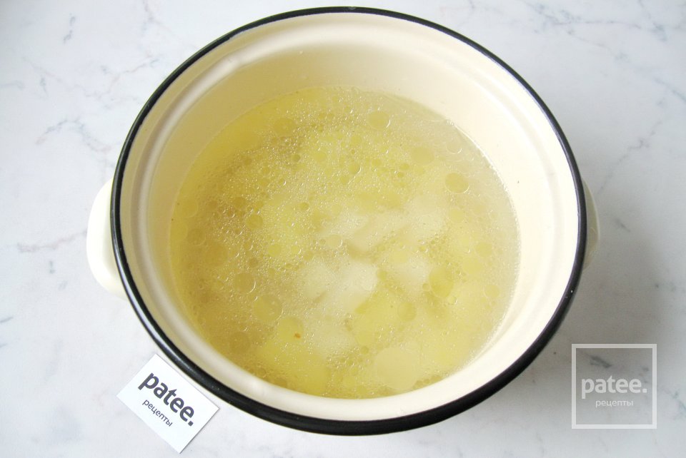 Куриный суп с цветной капустой и брокколи - Шаг 4