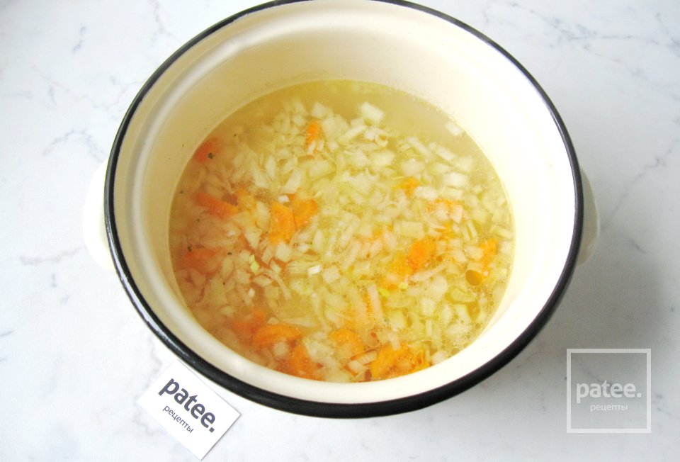 Куриный суп с цветной капустой и брокколи - Шаг 7