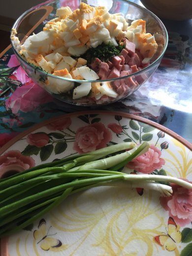 Окрошка - Шаг 1