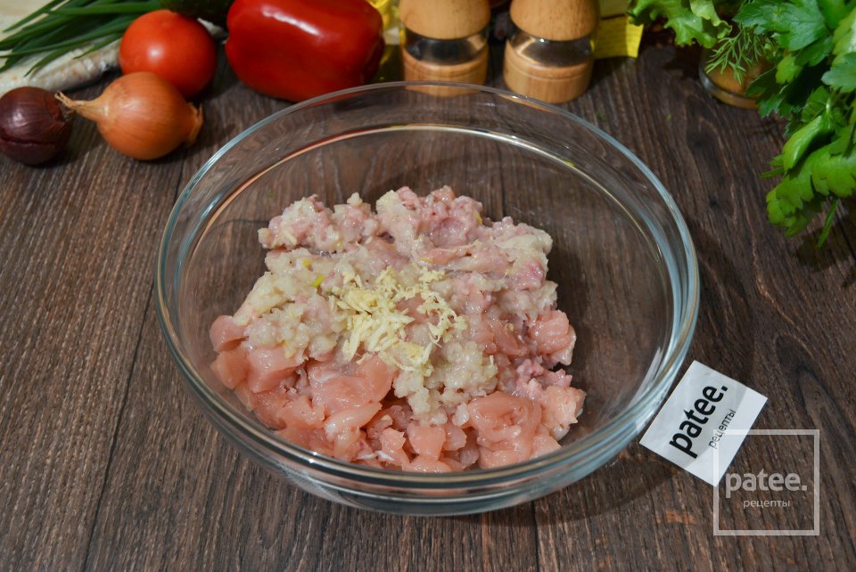 Шаурма с курицей и овощами - Шаг 5