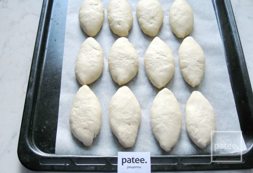 Пирожки с капустой и грибами - Шаг 14