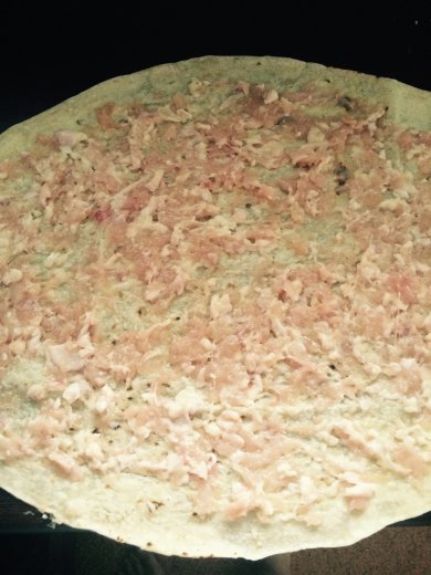 Лаваш в заливке - Шаг 1