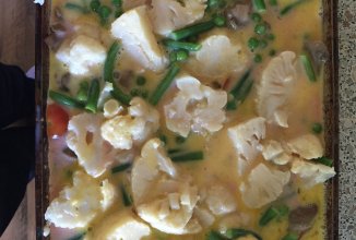 Куриная запеканка с овощами