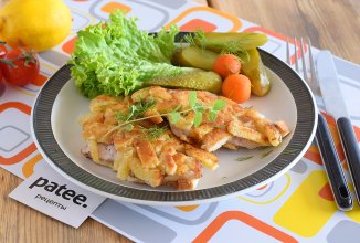 Свиные отбивные в хлебной панировке