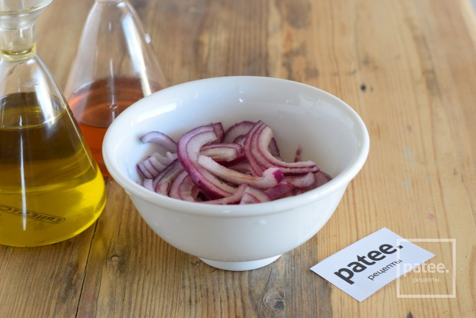 Средиземноморский салат с мидиями - Шаг 3