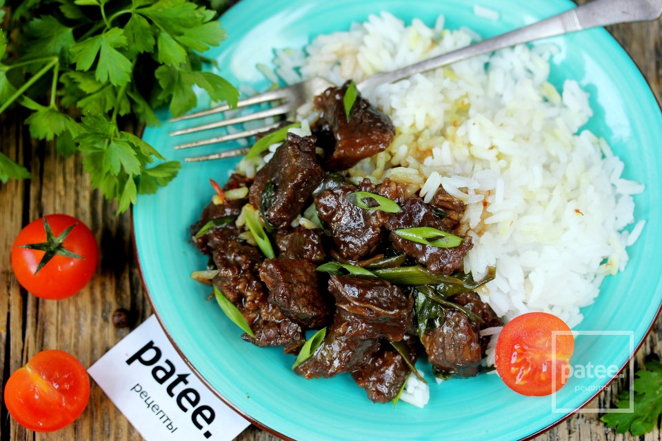 Мясо по-монгольски - Шаг 14