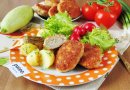 Котлеты из свинины с кабачком и сыром