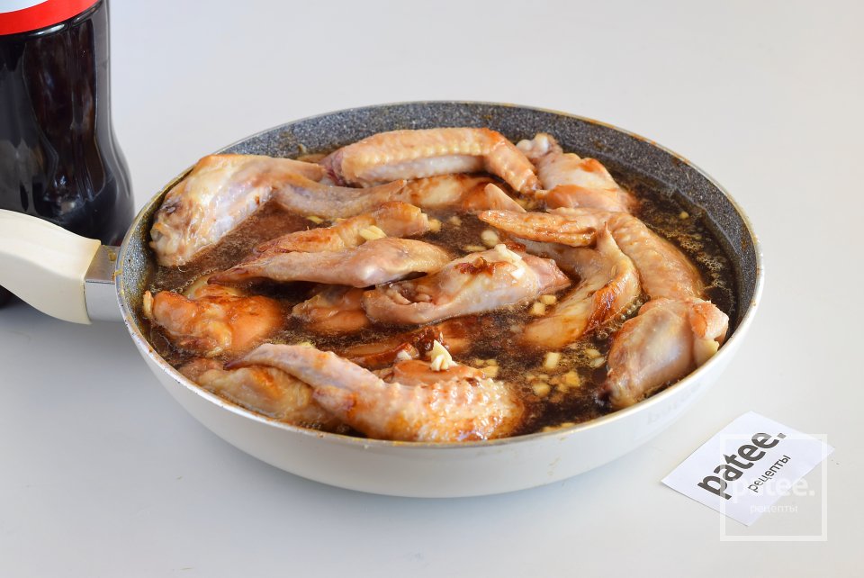 Куриные крылышки в кока-коле - Шаг 11