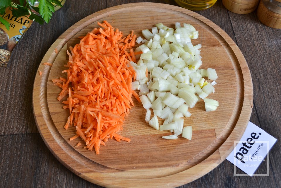 Грибной суп с перловой крупой - Шаг 6