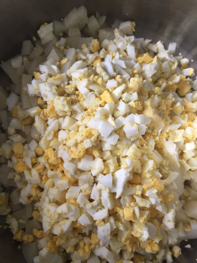 Окрошка на сыворотке - Шаг 1