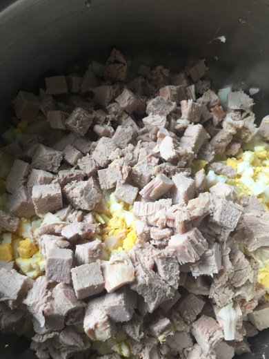 Окрошка на сыворотке - Шаг 2