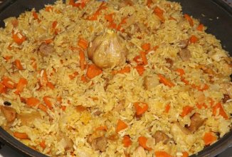 Плов с курицей