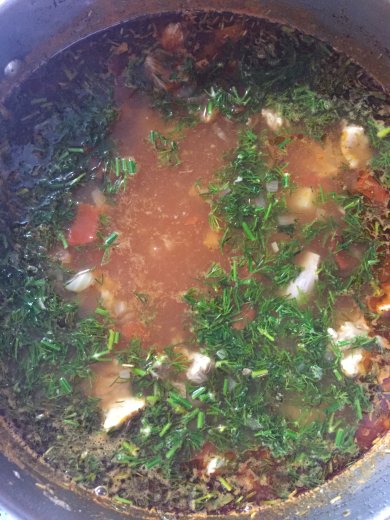 Суп с нутом и с бараниной 🐑 - Шаг 8