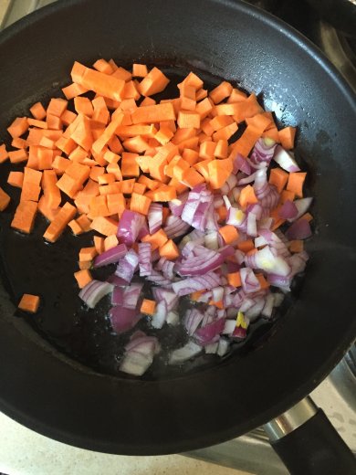 Плов из Булгура - Шаг 1