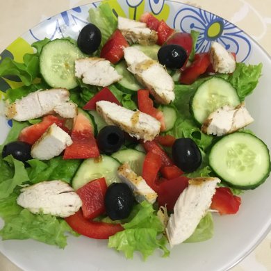 Салат с курицей и овощами - Шаг 4